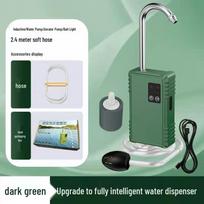 Portable Smart Induction Fishing Water Dispenser with Aeration Pump for Outdoor Fishing and Hand Washing išmanus indukcinis vandens dozatorius (žalias) spalvos