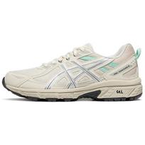 ASICS Gel Venture 6 Atsparūs dilimui Žemi Bėgimo Bateliai Moteriški Balti Sidabriniai Sportbačiai 1012B359-106 37