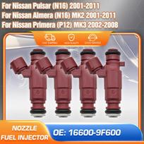 Automobilio kuro purkštukų antgalių rinkinys Nissan Almera, Nissan Pulsar N16 2001-2011, Nissan Primera P12 2002-2008, 16600-9F600, 0280155940 1 PC