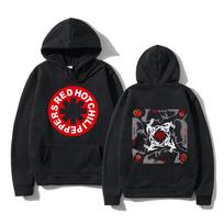 Streetwear Oversized Vyriški Raudoni Karšti Ugnies Kalmarai Čili Pipirai Gobtuvai Moteriškas Megztinis Unisex Megztinis Vyriški Laisvalaikio Viršutiniai Drabužiai S