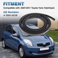 75551-52130 Stogo lietaus latakai Toyota Yaris Hečbekui 4 durų 2006-2011 Automobilių priedai 7555152130