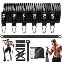 250lbs Resistance Bands Collection Fitness Workout Gym Pull Rope Yoga Latex Tube Athletic Elastic Booty Bands Exercise Equipment for Home