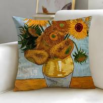 classic painter Vincent van Gogh Cushion Cover Soft & Easy-Wash Pillow Case – Versatile for Couch, Bed, Travel and Office 30cmx30cm
