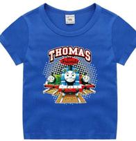 Naujas Tomas traukinukas Marškinėliai Viršus berniukams T-shirt 100% medvilnė vaikiški 120