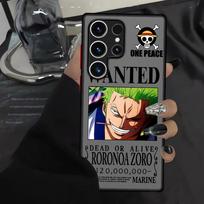 Anime One Piece Luffy galinis telefono dėklas, skirtas Samsung Galaxy S24 FE S20 S10 S21 S22 Plus S23 Ultra S9 S25 Edge Galaxy S22 5G