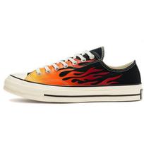 Converse Chuck Taylor All Star 70 Chuck 70 Liepsnos Trend Žemi Espadrilės Unisex Juodos 35