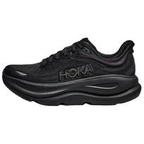 HOKA ONE ONE Bondi 9 Slip Resistant Abrasion Resistant Low top Casual City Commute Running Shoes Men's Black Sneakers 1162015-BBLC 45 juoda