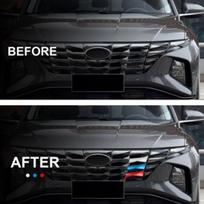 Hyundai Tucson Automobilio Aksesuarai - Priekinės Grotelių Juostelės Dangtelis Apdaila