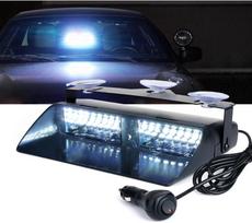 16 LED Windshield Dash Strobe Light Bar Car Truck Warning Flash Lamp Police Lights 12V Emergency Signal Lamp Flash Lighting balta