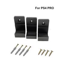 Sieninis laikiklis PS4 konsolei, laikiklis PlayStation 4, laikymo stovas, pagrindinis stovas, kabliukas, pagrindas PS4 Pro/Slim priedams