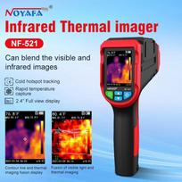NOYAFA NF-521 Profesionali terminio vaizdavimo kamera -20~400°C Termovizorius Nešiojama terminė kamera namų apžiūrai