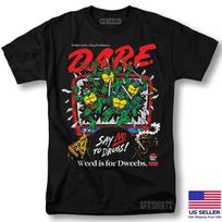 DRĮSK SAKYTI NE NARKOTIKAMS Vėžliukai Ninja Klasikinis Retro Vintage Grafinis Dizainas Unisex Marškinėliai S