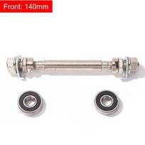 140/180mm Ratlankio Stebulė Priekinė Galinė 6000 Guolis Dviračio Priekinės Galinės Ratlankio Stebulės Ašis su 2 Guoliais Dviračio Ašies Pavarų Velenas Svirtis