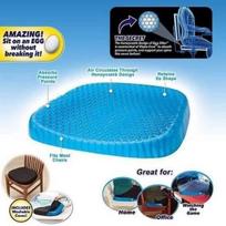 KIN Egg Sitter Seat Cushion Coussin orthopédique de siège de gel nid d'abeille respirable Coussin de confort Coussin de Chaise Bl