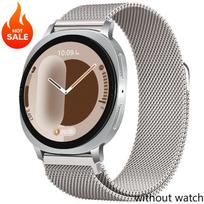 Metal Band for Samsung Galaxy Watch 8 Classic 46mm Watch 8 40mm 44mm Stainless Steel Loop Magnetic Strap for Galaxy Watch 8 Galaxy Watch 8 40mm