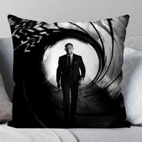 J-James B-Bonds Pagalvės užvalkalas Kvadratinė pagalvė Miegamojo Sofa Laisvalaikio Komforto pagalvėlė Automobilio Svetainės Namų dekoracija 40X40 16x16Inch