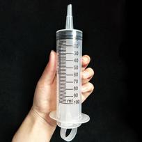 100 ml matavimo švirkštas Klijų užpildymo skysčio švirkštas Sterilus maistinių medžiagų klizmų švirkštas Sveikata be adatos Gyvūnų maisto šėrimui China Mainland