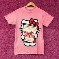 Sanrio Hello Kitty x Nissin Cup Noodles Pink T-Shirt M