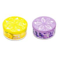 2PCS Air Freshener 2Scents Solid Fragrance Long-lasting Indoor Household Solid Perfume Home Decoration Room Decoration Wedding Lemon&Apple įvairiaspalvis
