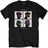 Gorillaz Vyriški marškinėliai „Demon Days“ _ Oficialiai licencijuota prekė S juoda