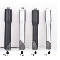 22,2 mm 25,4 mm Priekinis adapteris Stemas prailgintuvas „pasidaryk pats“ Padidintas valdymo vamzdelis Dviračio dalys Stem core 22.2 silver #1