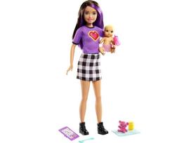 Lėlė auklė Barbie Skipper su priedais
