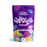 STAR CANDIES džiovinti šaltyje guminukai "Bubbles" 30 g