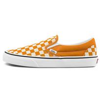 Vans Unisex Klasikiniai Slip-On Kedai Su Rūbų Lenta Geltoni/Balti Vans VN0A5JMH8LF 40.5