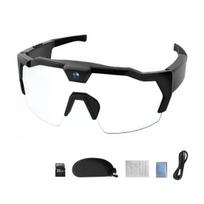 POV Glasses with Memory Card 4K Smart Baseball Sunglasses with Camera Photos Audios Videos Recording Lightweight Men Women Camera Wearable Eyewear B 32GB