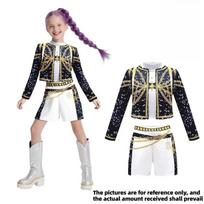 Rumi Cosplay Kostiumas Anime Filmas KPop Velnių Medžiotojas Geltonas Liemenė Medžiotojos Uniforma 110cm&Other beige