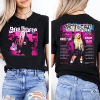 Avril Lavigne Greatest Hits Tour 25 Concert T-Shirt  22D595 Unisex T-Shirt S