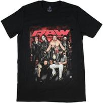 WWE RAW Licencijuoti grafiniai marškinėliai (Didelis) S juoda