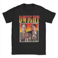 Dwight Schrute T Shirt Women The Office Tv Show Tops Tee Novelty Short Sleeve Crew Neck TShirt for Men Summer Funny TShirts S