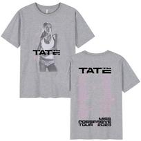 Tate McRae Miss Possessive turo marškinėliai Vyriški Moteriški Harajuku apvalia kaklo iškirpte trumparankoviai medvilniniai kasdieniai marškinėliai Streetwear 3XL