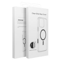 Clear Elite Mag Cover compatible with Camera Control button and MagSafe for the Samsung S26 Plus, transparent
