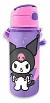 Kids Euroswan Aluminum bottle with strap, 600ml, Kuromi