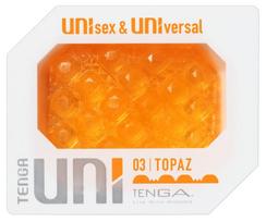 Masturbatorius Tenga Uni Topaz, oranžinis