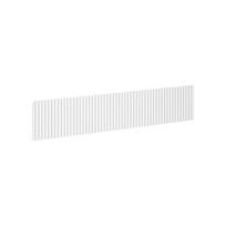 Mexen Rivel priekinė dalis vonios spintelės korpusui, 100 x 20 cm, White matt