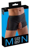 Svenjoyment M. Kelnės juodos/raudonos S, S