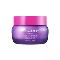 Eqqualberry Bakuchiol Plumping Capsule Cream veido kremas su bakučioliu 50ml