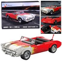 Konstruktoriaus rinkinys "Automobilis 1956 Vintage C1", raudonas, 249 el.