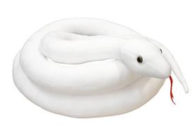 Pliušinis žaislas Gyvatė, balta, 300 cm