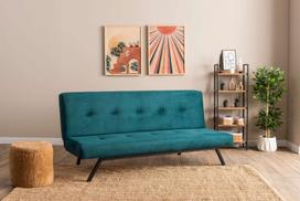 Sofa Asir, žalia – moderni sofa-lova 180x100 cm