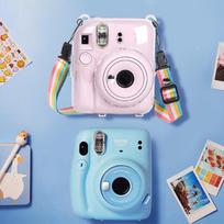 Mini kameros dėklas Skaidrus dangtelis su peties dirželiu Sandėliavimo dėžutė Fujifilm Instax Mini 12 kamerai Instax Mini12 kamerai China Mainland