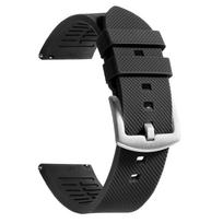 20mm 22mm Laikrodžio apyrankė Greito atsegimo Premium Silikoninė Guminė Laikrodžio dirželis Laikrodžio dirželis Laikrodžio Pakeitimas Laikrodžio dirželis Omega 20mm šviesiai mėlyna spalva