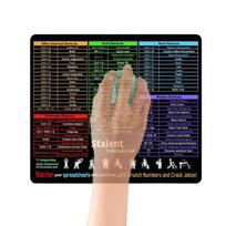 Shortcut Keys Mice Pad Keyboard Mice Mat Desk Pad With Non-slip Base Soft Desk Computer Mousepad For Work Study Game france