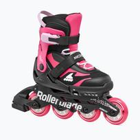 Vaikiški riedučiai Rollerblade Microblade Jr black/pink