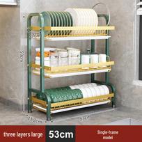 Multifunctional 3-Tier Kitchen Dish Drying Rack