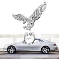 Erelio automobilio ornamento ženklelis chromuotas priekinio dangtelio logotipas Auto lipdukas Išorės dekoras Automobilio gaubtas įklijuotas emblemos modifikavimo priedas sidabras