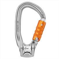 Petzl Rollclip Z Triact-Lock skriemulinis karabinas aliuminis 20mm virvėms